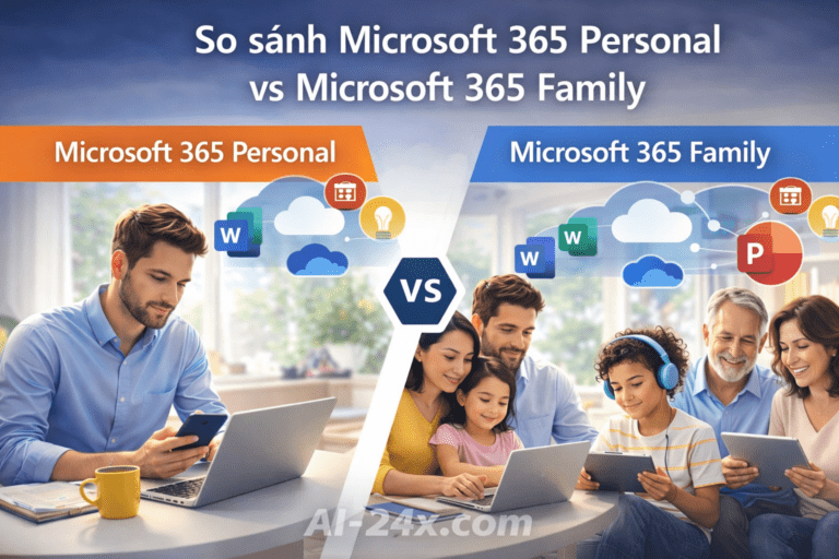 Microsoft 365 Personal vs Family