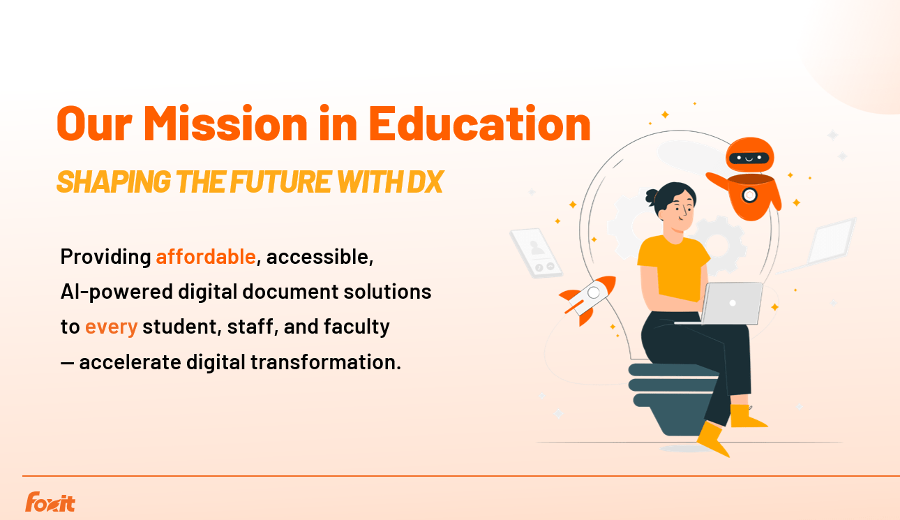 Foxit mission in education